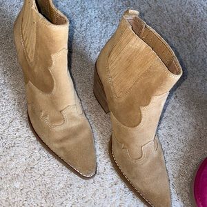 Sam edelman booties suede